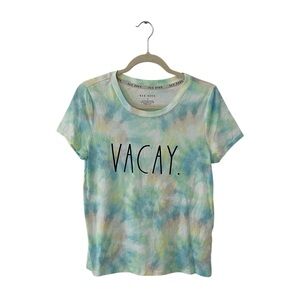 NWT Rae Dunn Pastel Tie-Dye Shirt